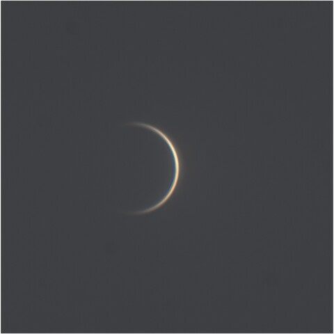 内合直前の金星