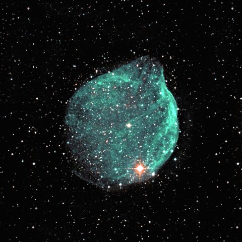 おおいぬ座　ミルクポット星雲