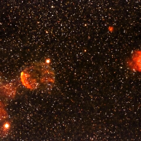 クラゲ星雲　モンキー星雲