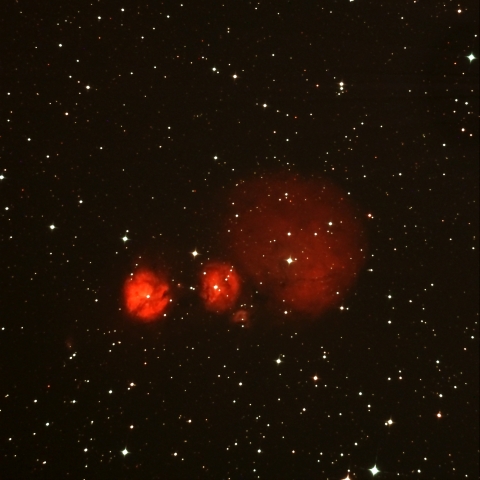 Sh2-254~258 だんご三兄弟