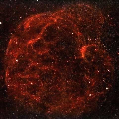 Sh2-240 レムナント　おうし座超新星残骸