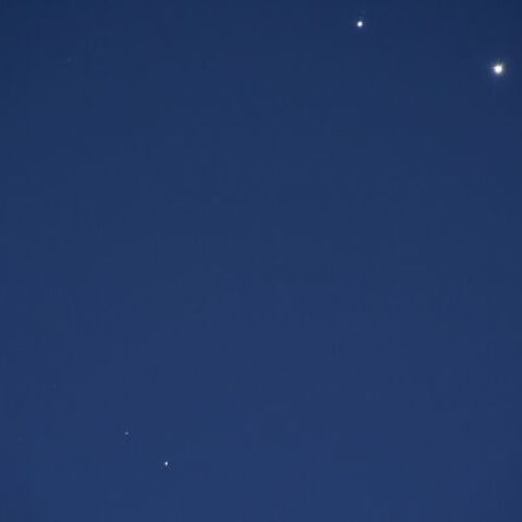 金星と木星の大接近