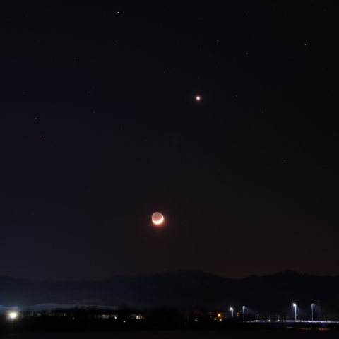 月・金星・火星