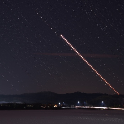 沈む金星と火星