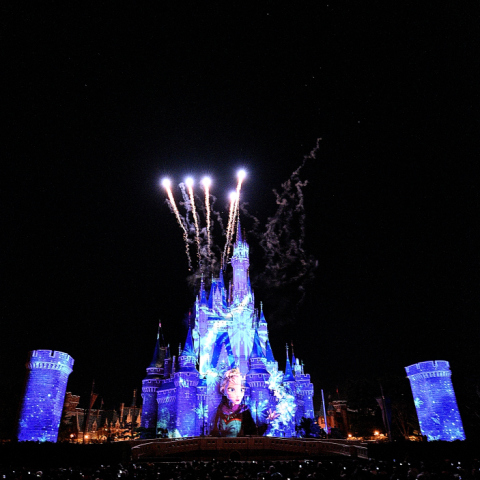 シンデレラ城のオリオン