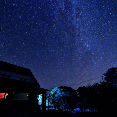 北海道ブラックアウトの空