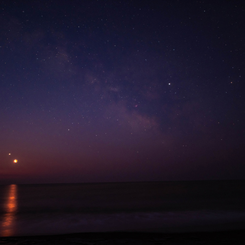 天の川＋木土金月
