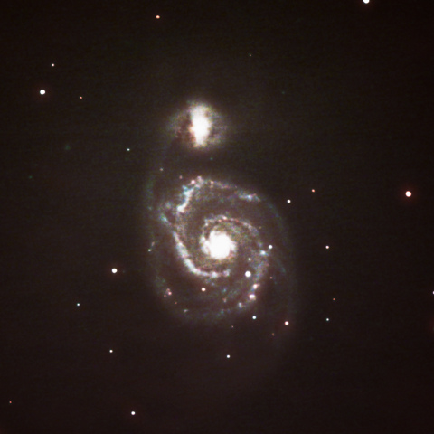 M51 子持ち銀河