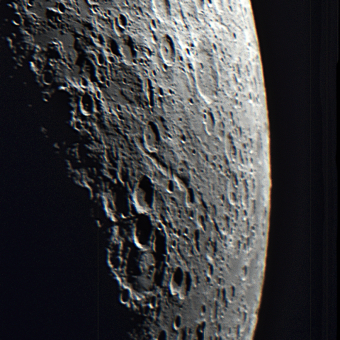 2023年7月22日 月齢4.7/ レイタ谷