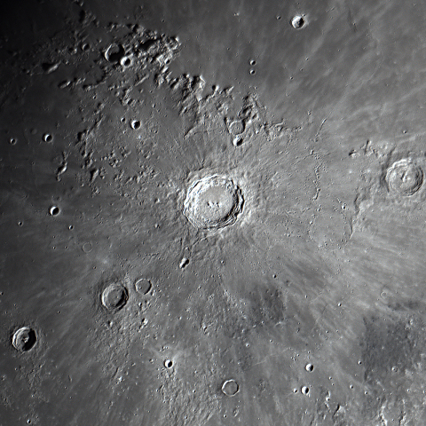 2023年4月1日 月齢10.7/ コペルニクス〜エラトステネス