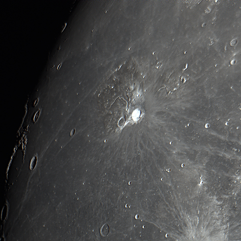 2023年4月4日 月齢13.7/ アリスタルコス付近