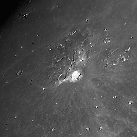 2023年4月4日 月齢13.7/ アリスタルコス強拡大