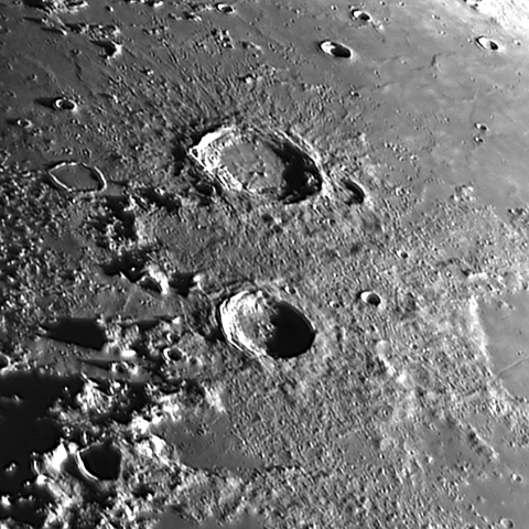 2023年4月27日 月齢7.3/ アリストテレス・エウドクソス