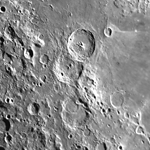 2023年4月27日 月齢7.3/  テオフィルス・キリルス・カタリナ