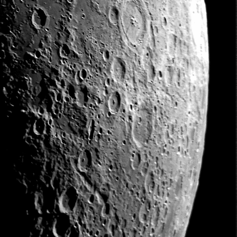 2023年5月24日 月齢4.8/ ペタビウス・フルネリウス・レイタ谷