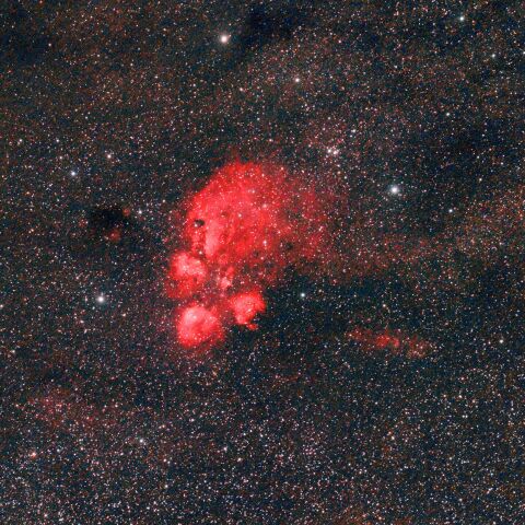sh2-8 猫の手星雲