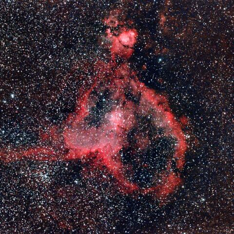 IC1805 ハート星雲