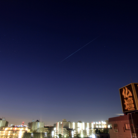 2012年12月14日午前5時48分の火球