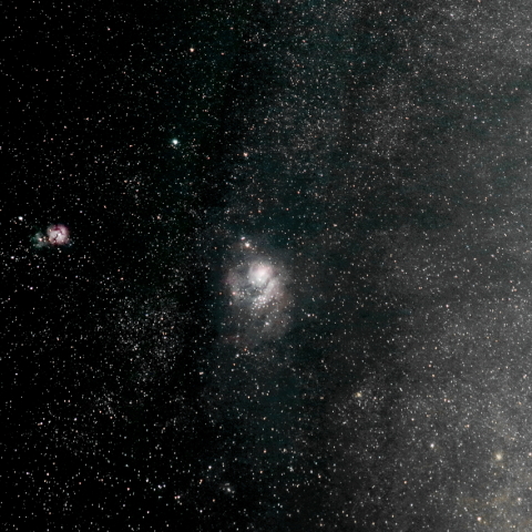 射手座 M8M20M21天の川