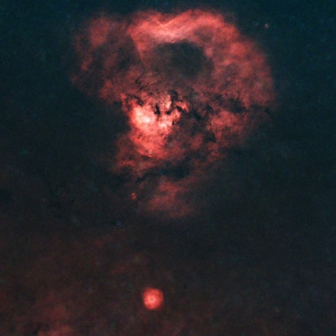 タカハシＦＳ６０-ＣＢＸでクエスチョンマーク星雲