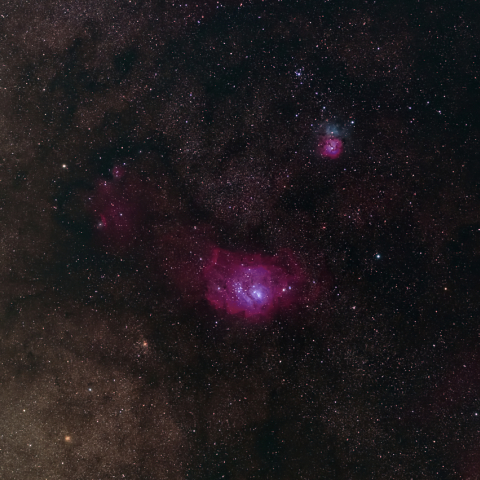 α7s（改）で撮ったM8,M20