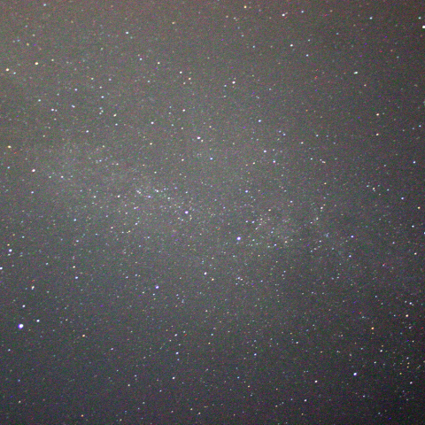 はくちょう座付近の天の川