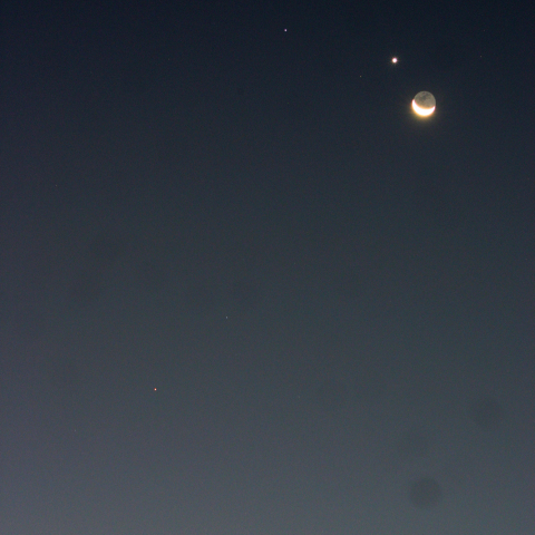 月・金星・レグルス・火星・木星