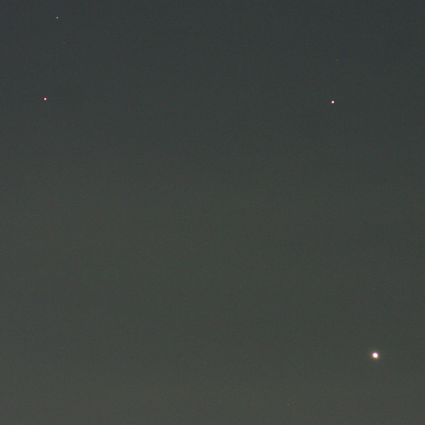 金星・火星・土星の接近2