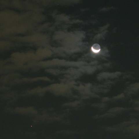 月・木星・金星・火星の接近