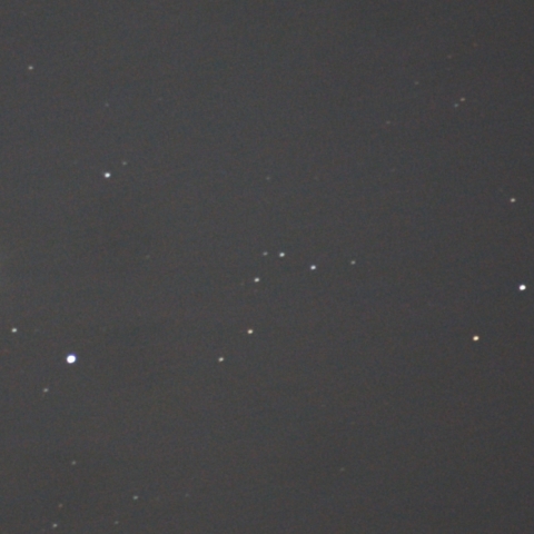 カタリナ彗星とアルクトゥールス