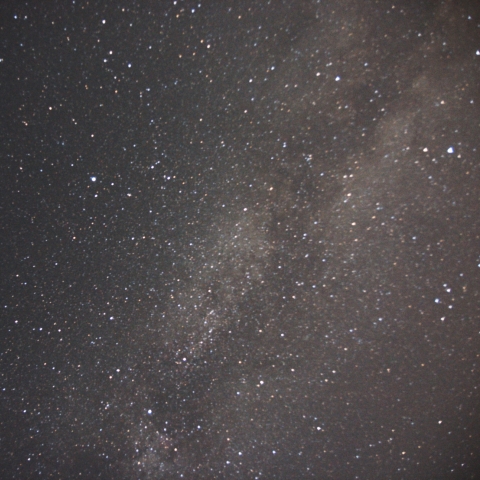 夏の大三角と天の川