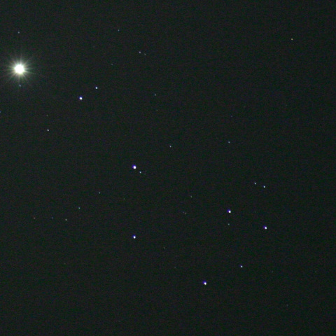 金星とすばるの接近