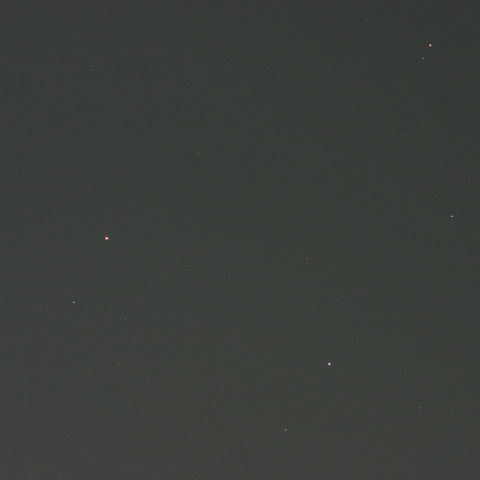 火星とレグルスの接近