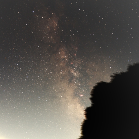 いて座方向の天の川