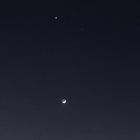 月、火、水、金、土、勢ぞろいの空-2