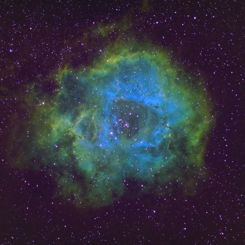 バラ星雲 NGC2237 SAO合成