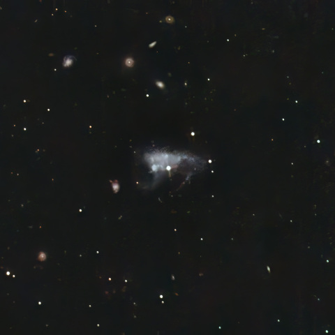 NGC3239 しし座の不規則銀河