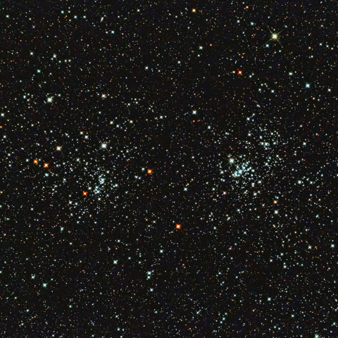 ペルセウス座の二重星団
