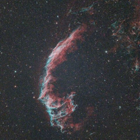 NGC6992 NGC6995 網状星雲
