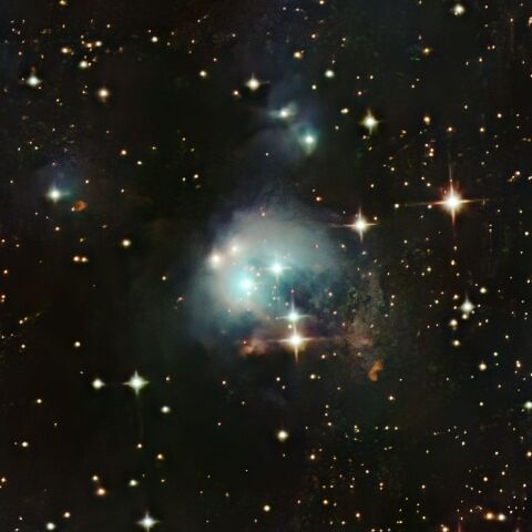 NGC7129 バラのつぼみ星雲