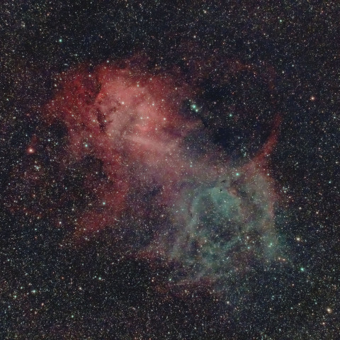 Sh2-132 ライオン星雲
