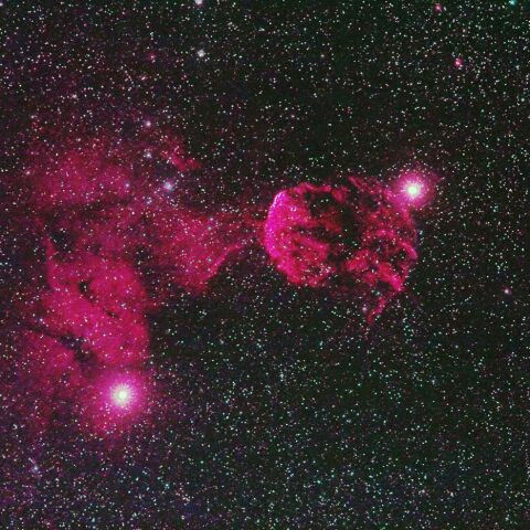 クラゲ星雲 IC443 - IC444