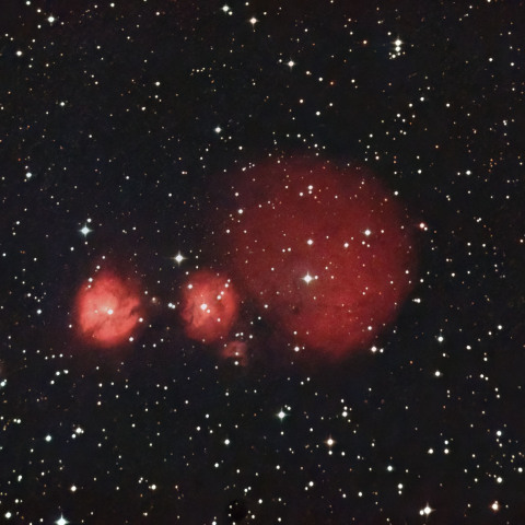 Sh2-254 ～ 258 だんご三兄弟