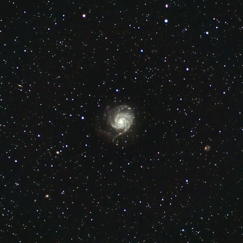 M101 回転花火銀河