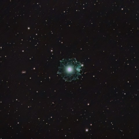 NGC6543 キャッツアイ星雲 アポタイザーの効果