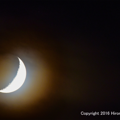 月と木星の接近