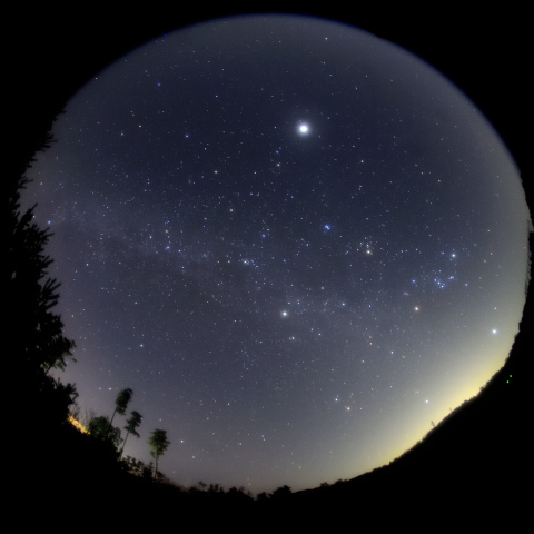 冬の星たちを見上げて