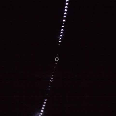 皆既日食in武漢