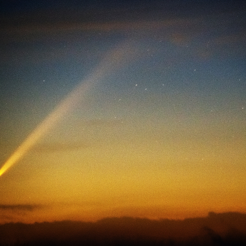 10月1日紫金山・アトラス彗星