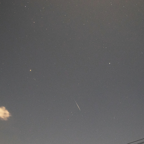 12月14日ふたご座流星群